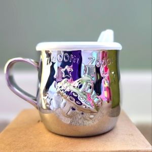 Brand New Reed & Barton Zoom Zoom Airplane 18/8 Stainless Steel Baby Cup